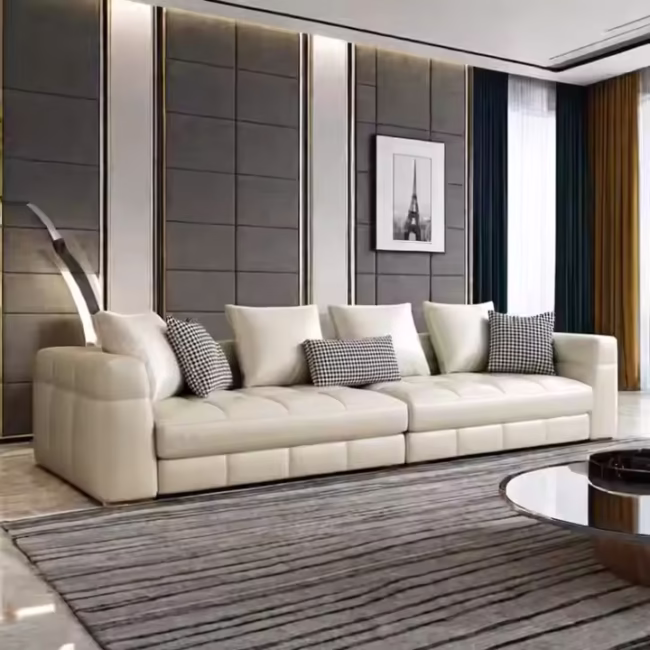 Salon Moderne chez Rivaz