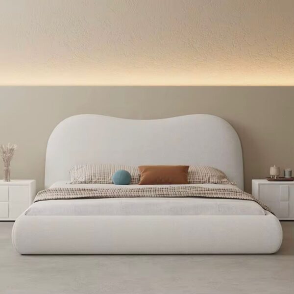 Lit Nova – Modernité Sculpturale et Confort Luxueux