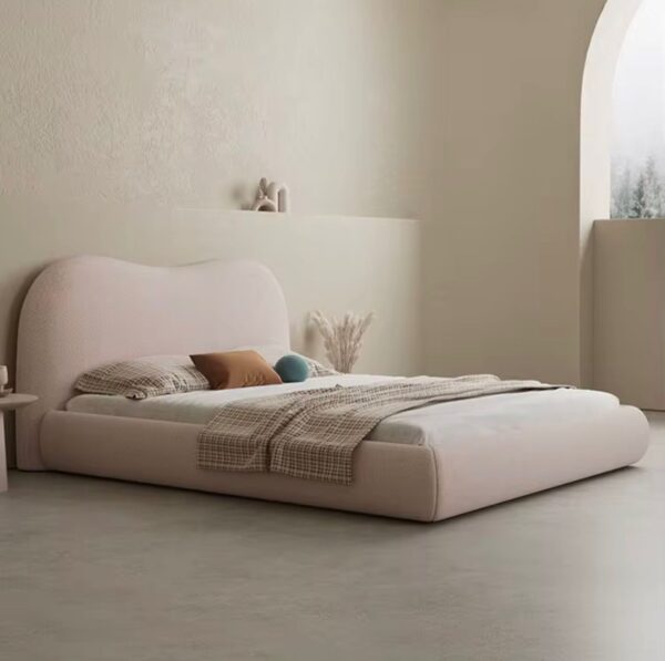Lit Nova – Modernité Sculpturale et Confort Luxueux