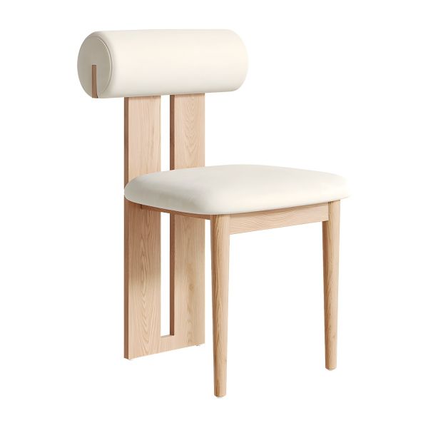 Chaise Bernard – Élégance Contemporaine et Confort Sculptural
