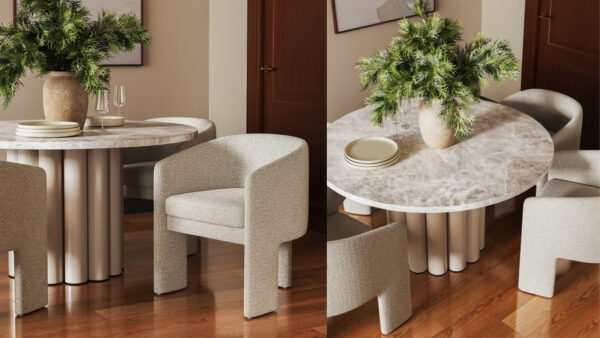 Chaise Adrian – Modernité et Confort Sophistiqué – Image 4