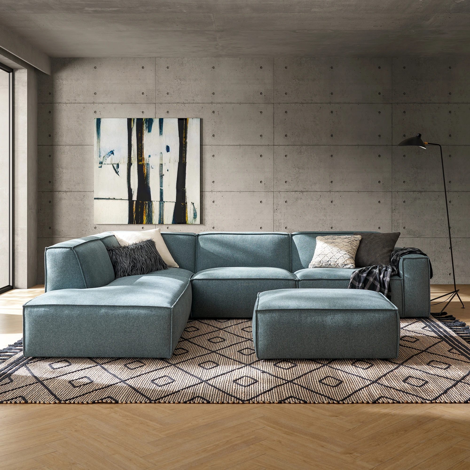 Canapé Sofia – Élégance pour un Salon Marocain Moderne