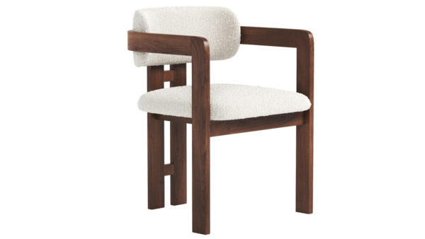 Chaise Hayley – Élégance Sculpturale et Confort Raffiné