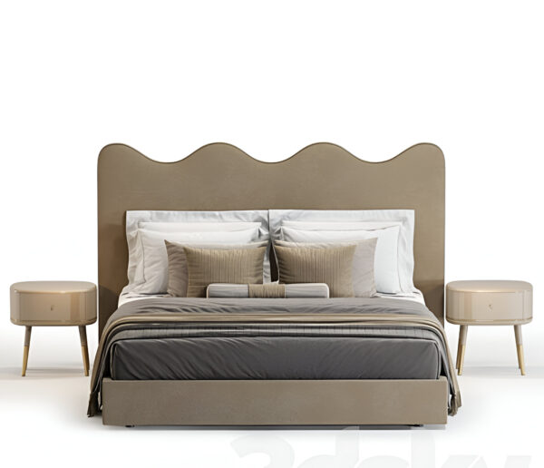 Lit Adulte Velours Étoile – Luxe et Confort Intemporel