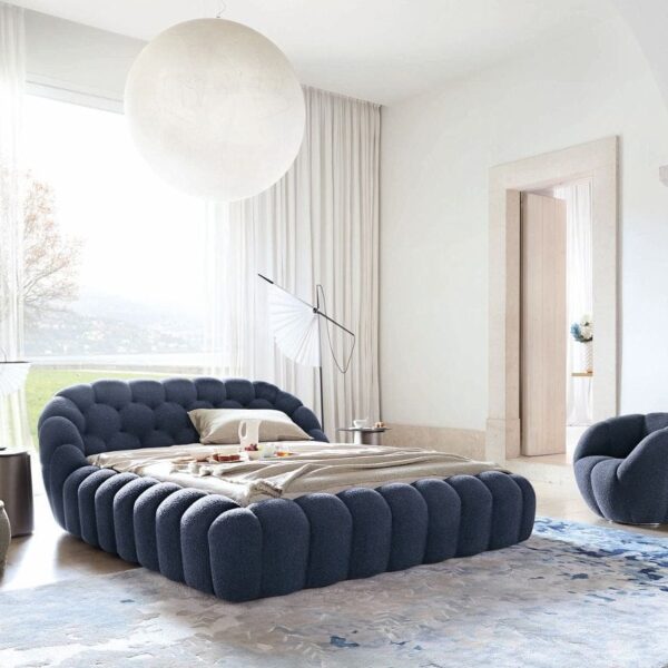 Lit Marina – Luxe Opulent et Confort Douillet