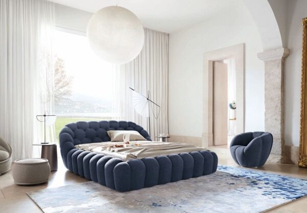 Lit Marina – Luxe Opulent et Confort Douillet
